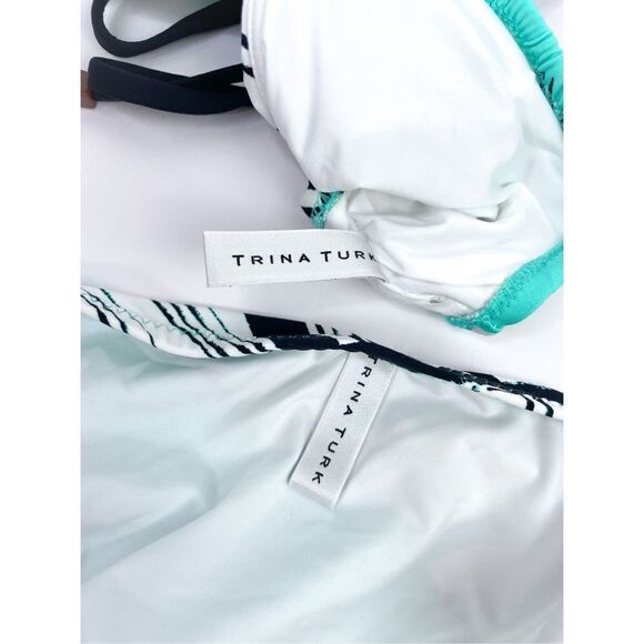 Trina Turk COPACABANA Bikini Set Top and Bottoms Size S - Picture 7 of 14